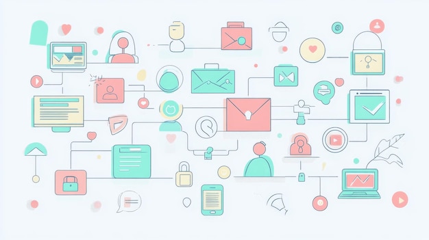 Contact illustration